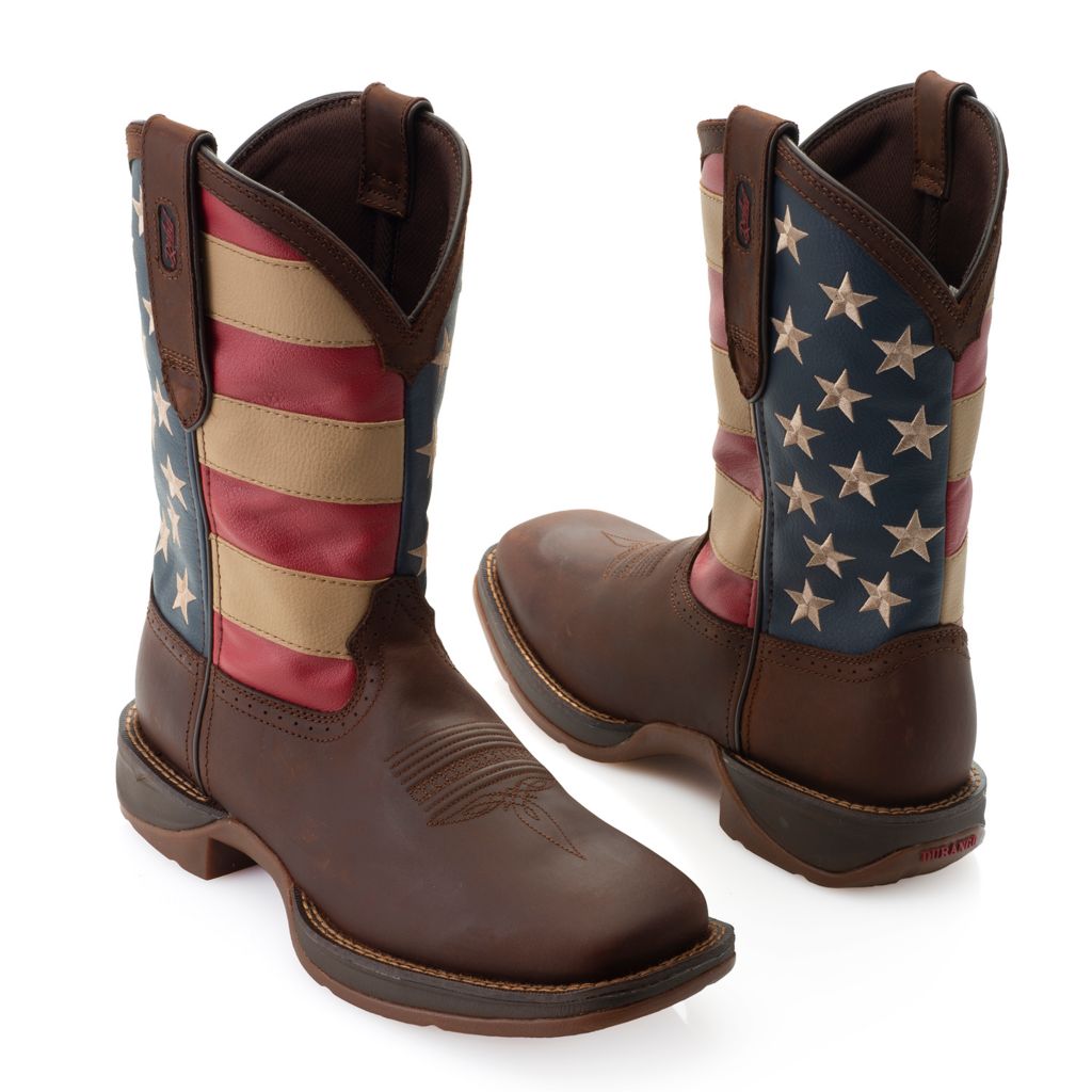 Durango american 2024 flag cowboy boots