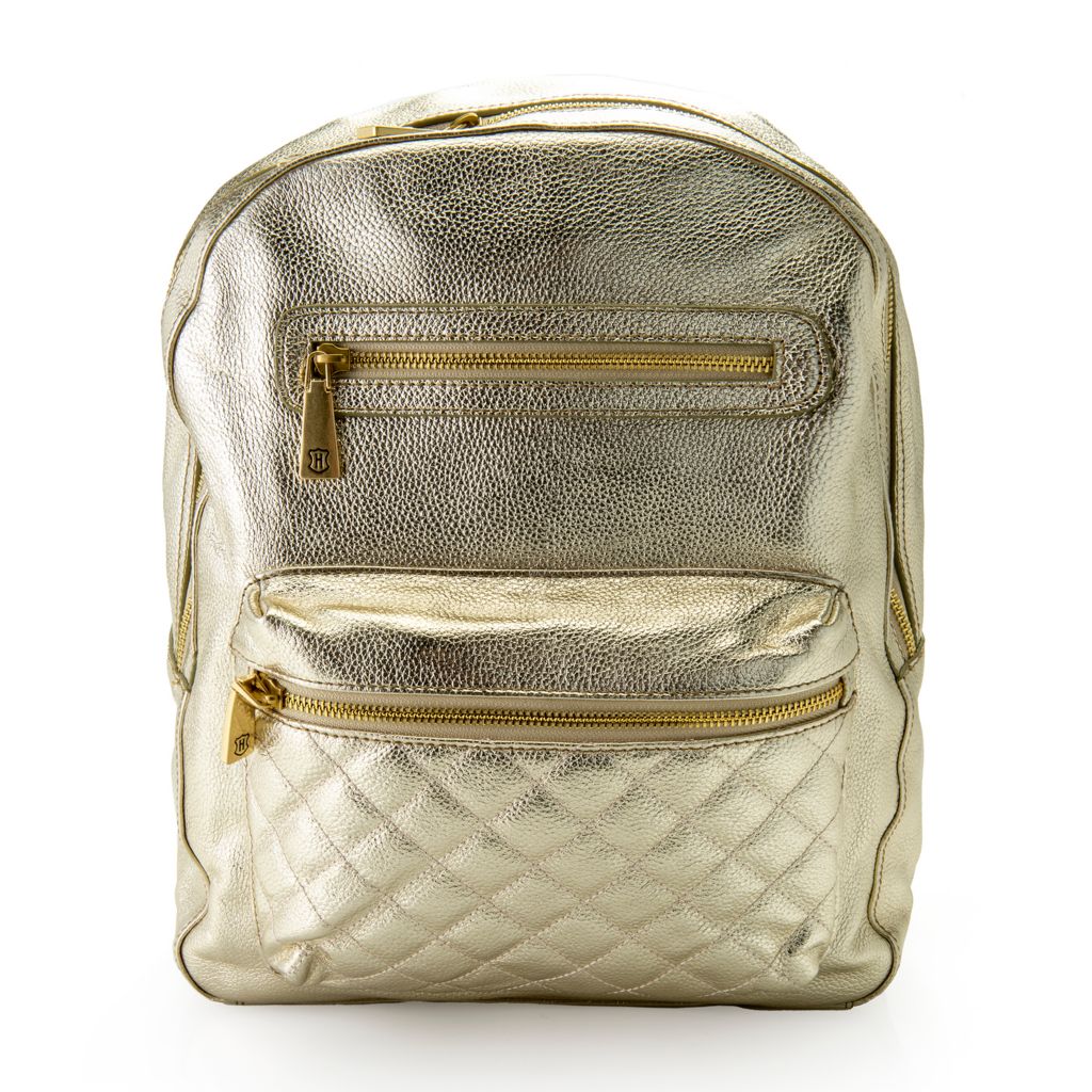 J.W. Hulme Quilted Leather Backpack - ShopHQ.com