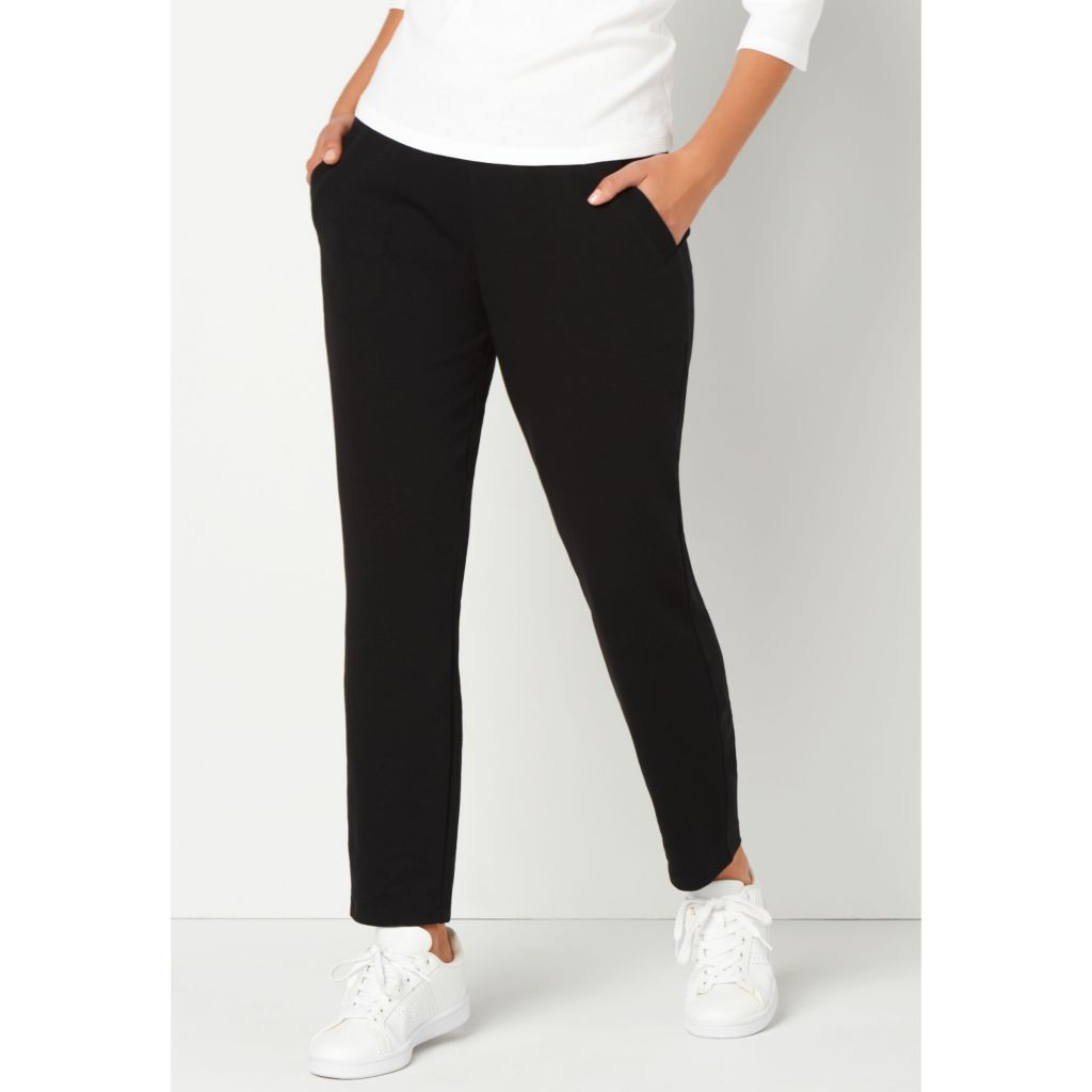 C B Relaxed Restyled Pull On Petite Ankle Pant