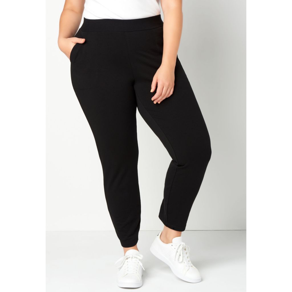 Plus size ankle outlet dress pants