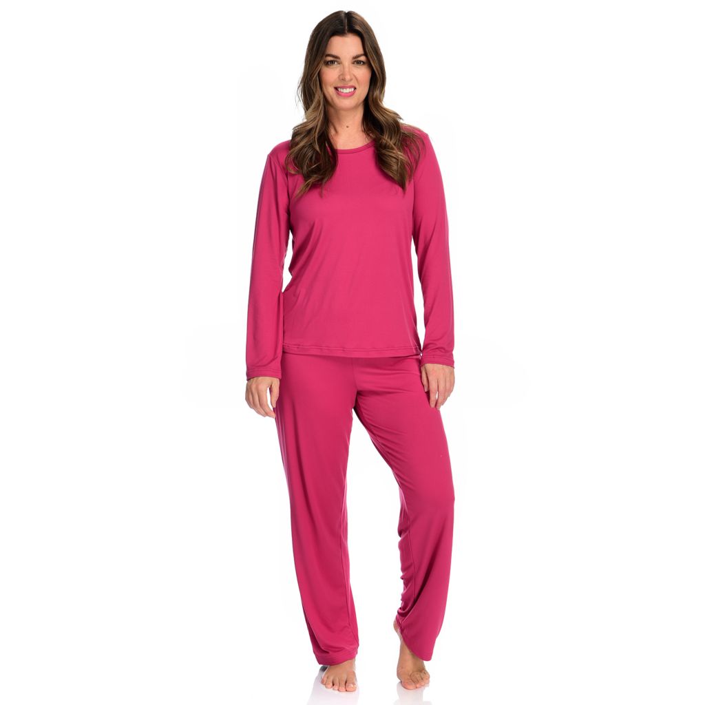 Jersey knit pajama discount set