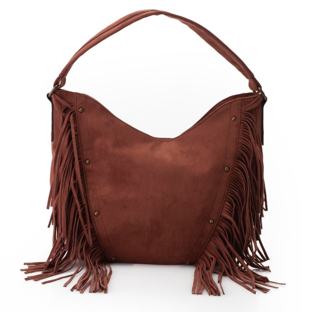 Indigo Thread Co. Fringe Detailed Crossbody Bag