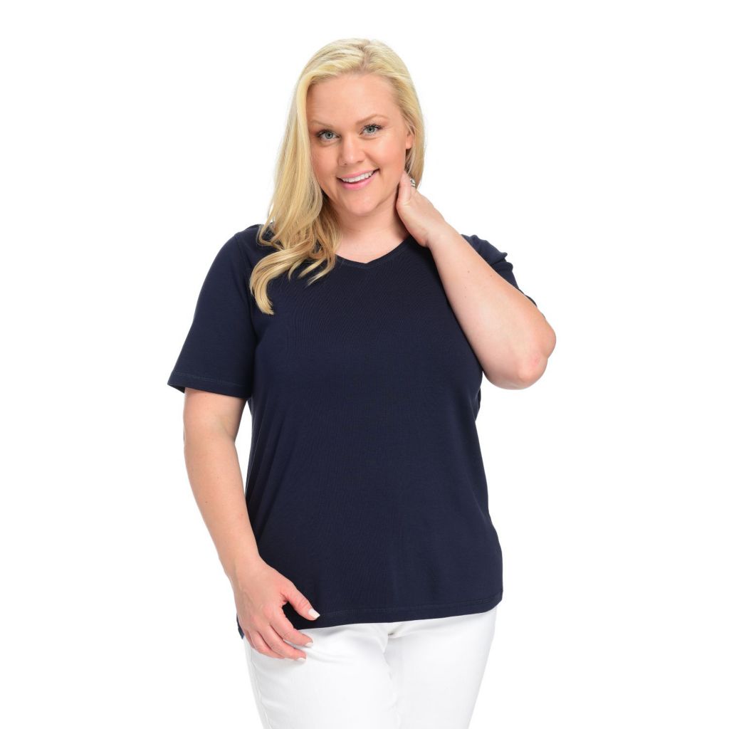 Plus size navy store blue t shirt