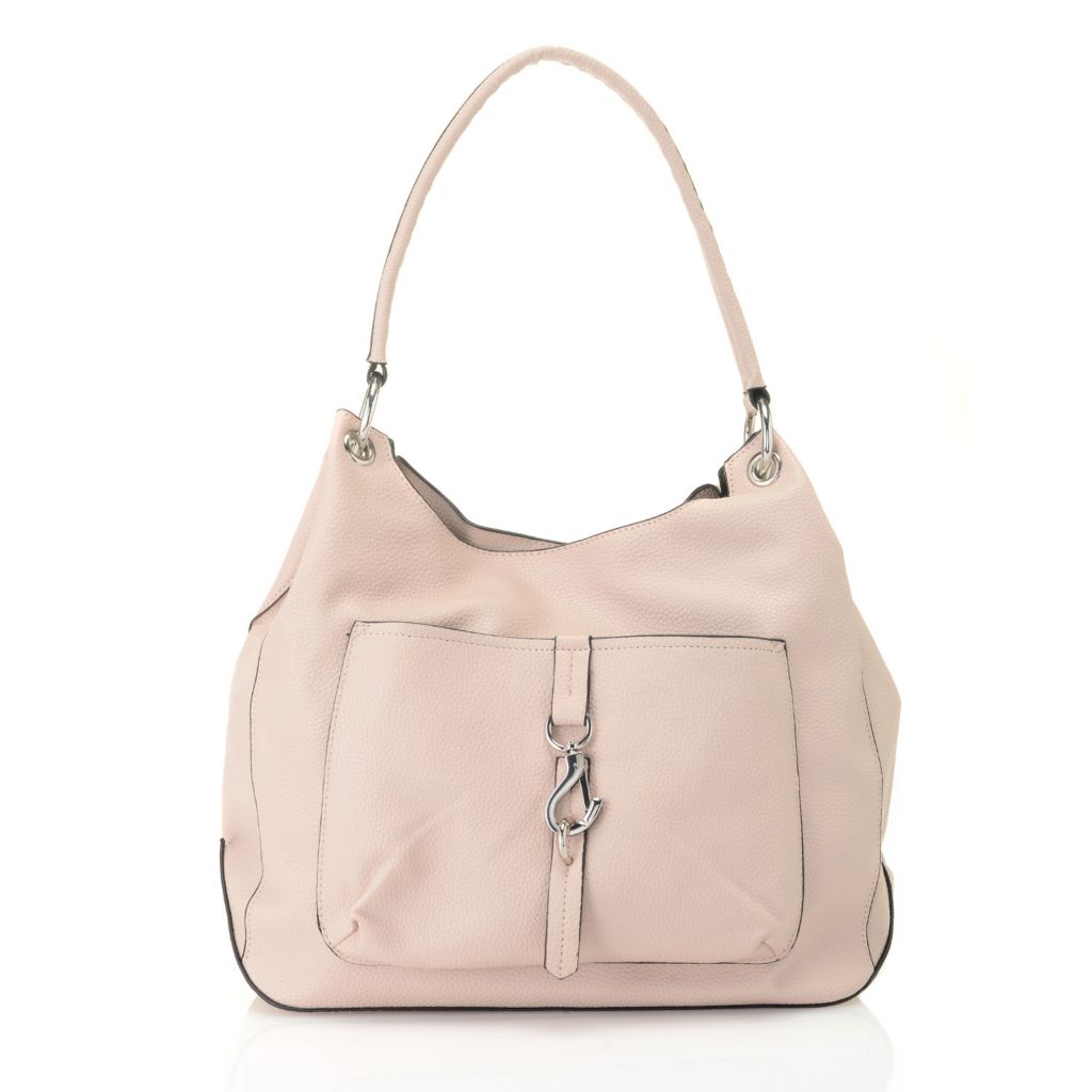 Christopher Banks Madi Claire Faux Leather Hobo Handbag ShopHQ