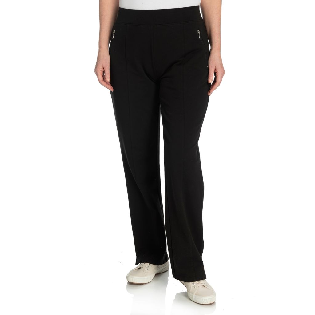 Ces Femme Solid Straight Pants with Elastic Waist Band – jfybrand