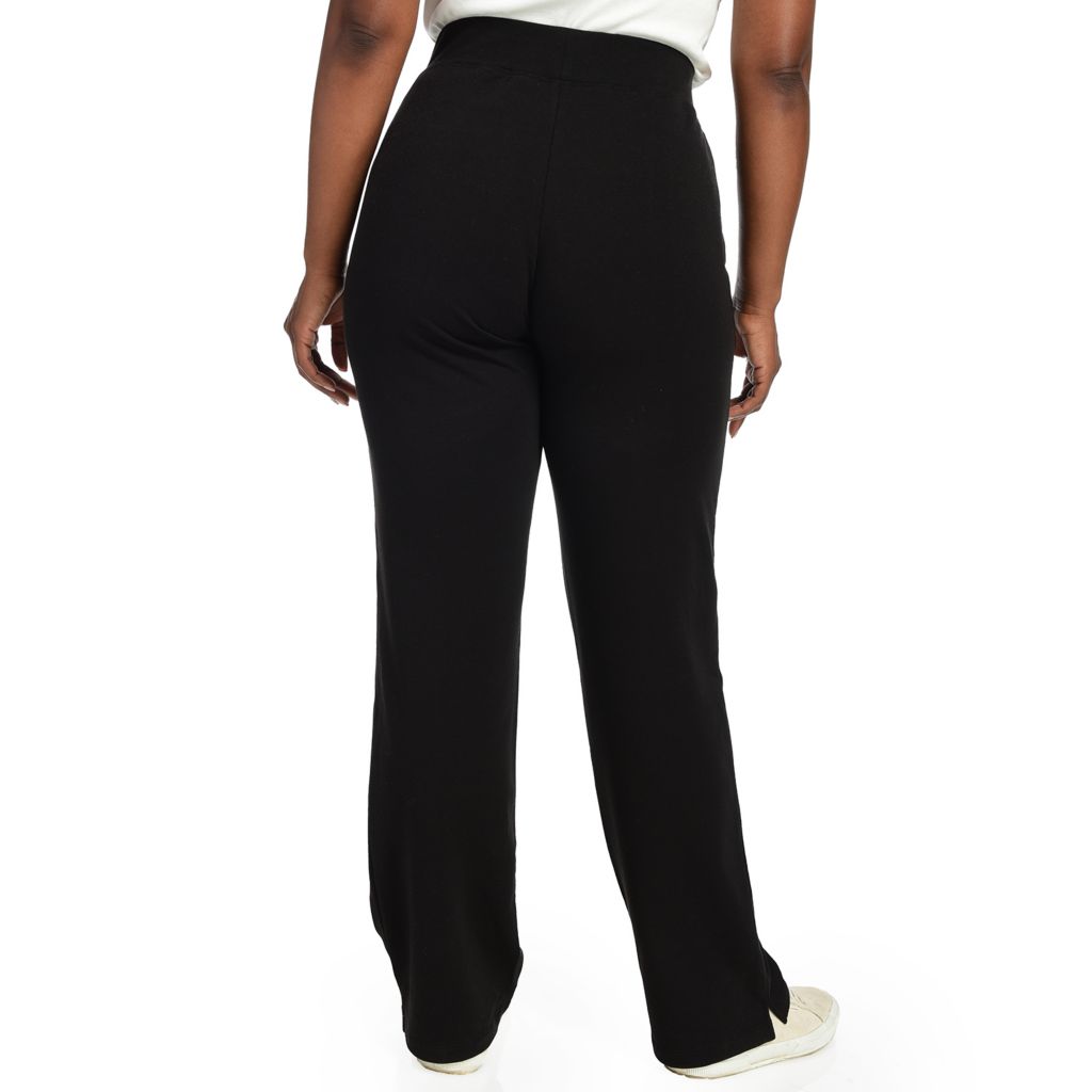 Alfani Plus Size Lace-Trim Pull-On Pants Deep Black 3X price in