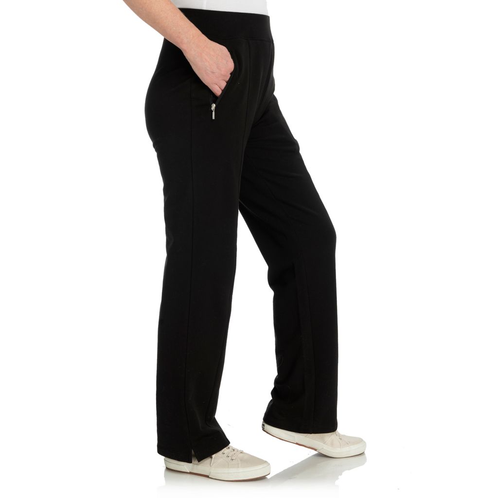 Essential Pull-On Jogger Pants Black  Melanie Lyne Womens Pants ~  DCArtsBeat