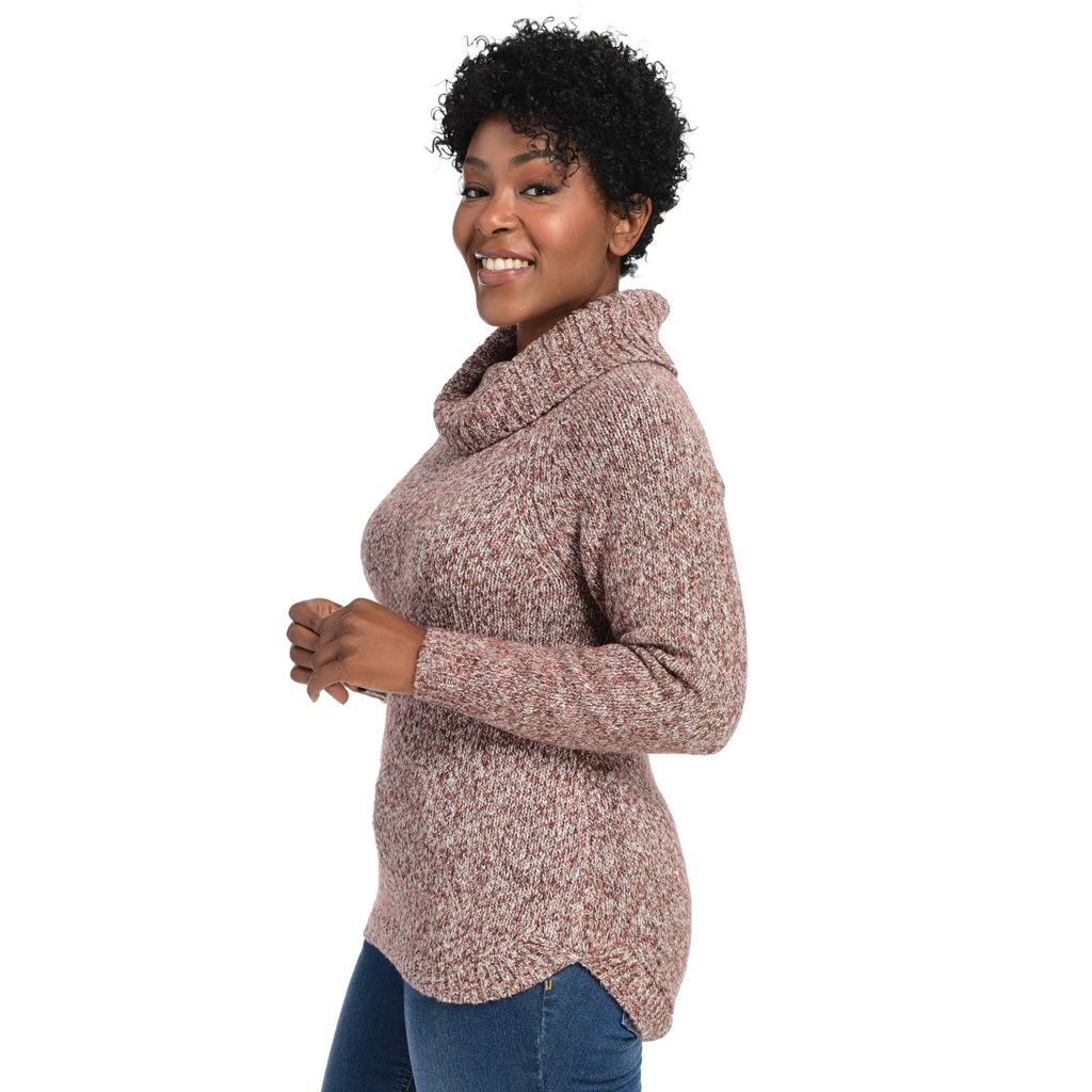 Cowl on sale neck pullover