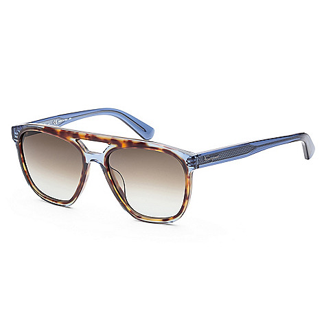 Ferragamo Unisex SF944S Fashion 55mm Sunglasses on sale at shophq.com -  762-019
