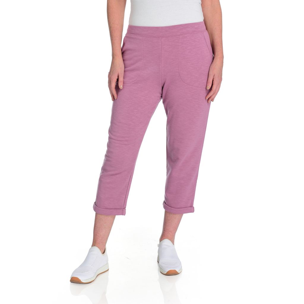 Just My Size Women's Plus-SizeFrench Terry Capri with Pockets at