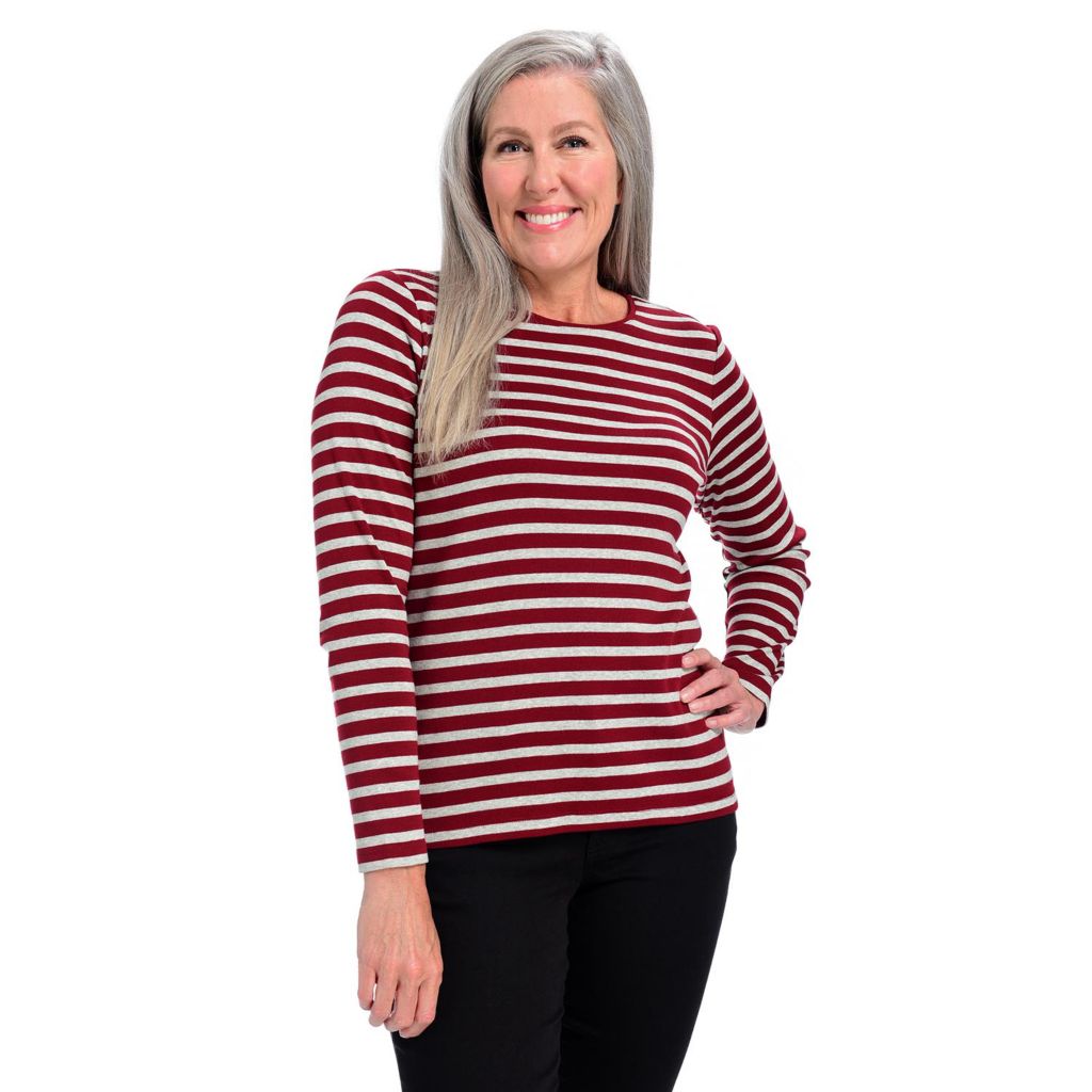 C&B Long Sleeve Solid Knit Layering Tunic on sale at shophq.com - 765-305