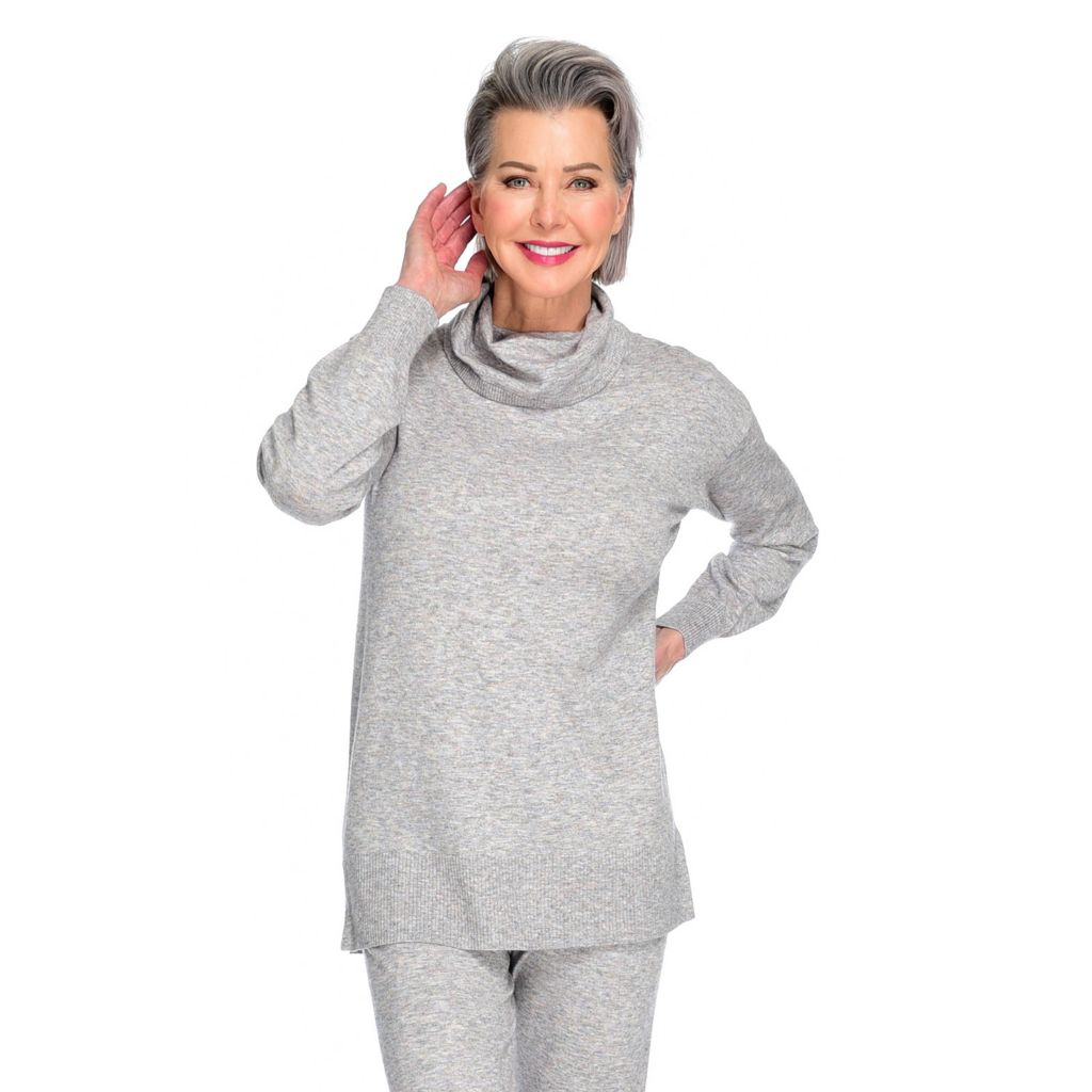 Super Soft Cowl-Neck Pajamas in Women's Fleece Pajamas, Pajamas for Women