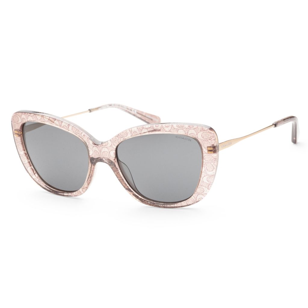 Coach Women's Fashion 54mm Off White Sunglasses