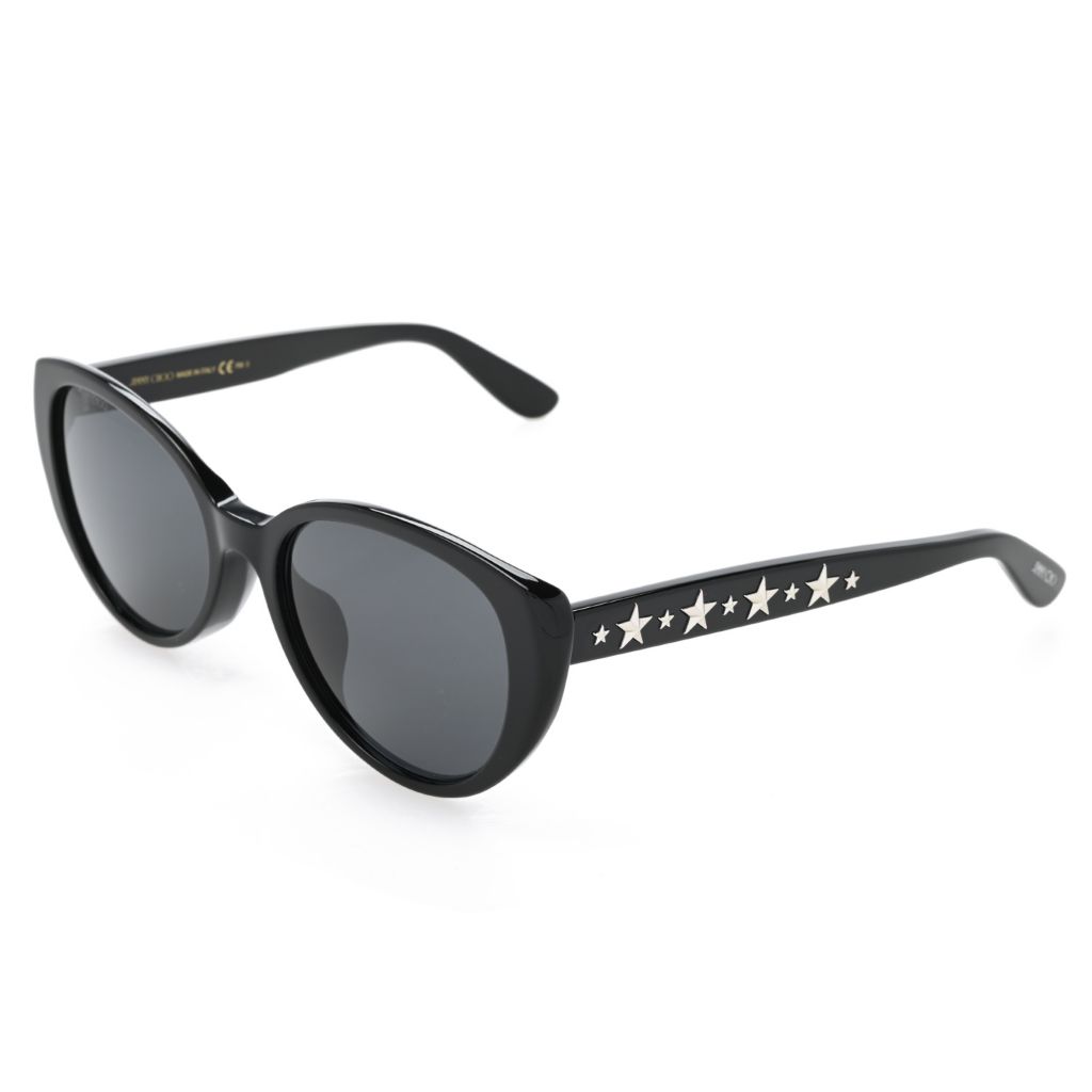 Jimmy Choo Elsie Cat Eye Frame Star Detailed Sunglasses 