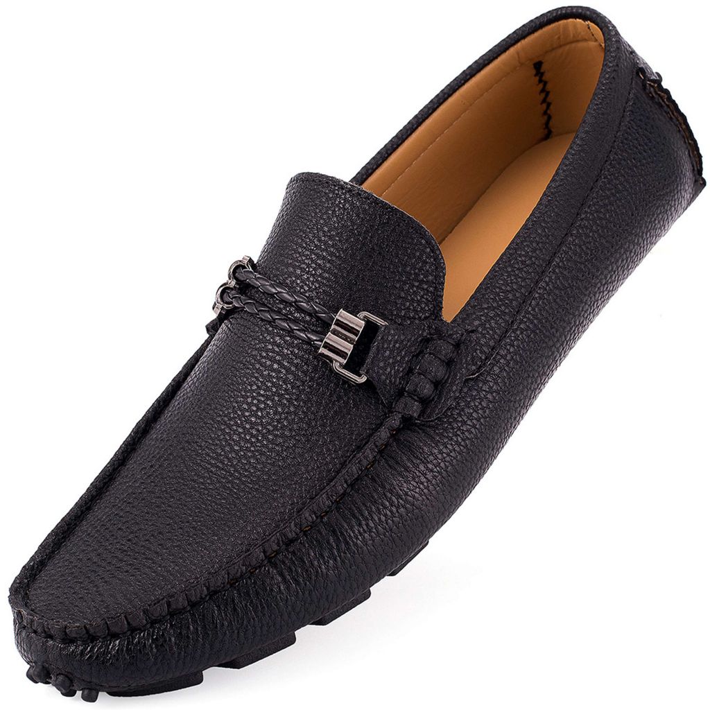 Men's Speckled Leather Casual Loafers– Mio Marino