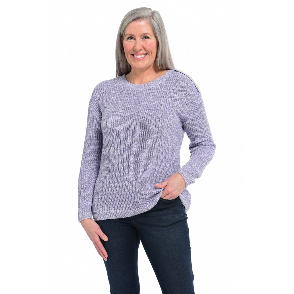 C&B Long Sleeve Solid Knit Layering Tunic 