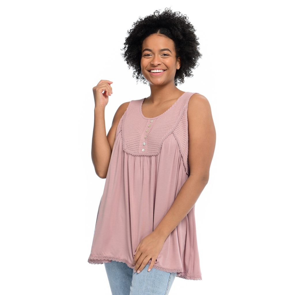 Jazzy Waffle Drawstring Knit