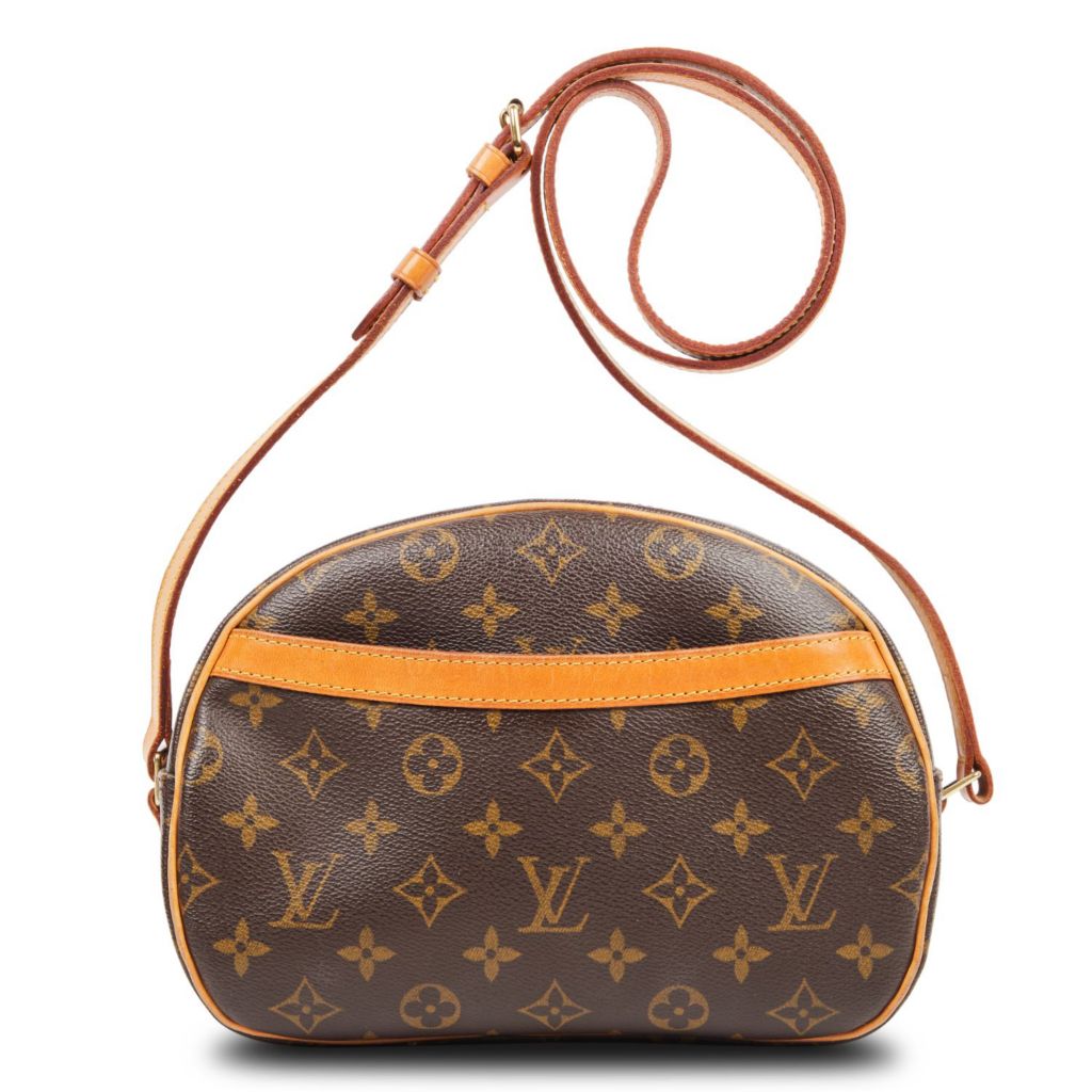 Louis Vuitton Blois Semi Circle Monogram Crossbody Purse Bag