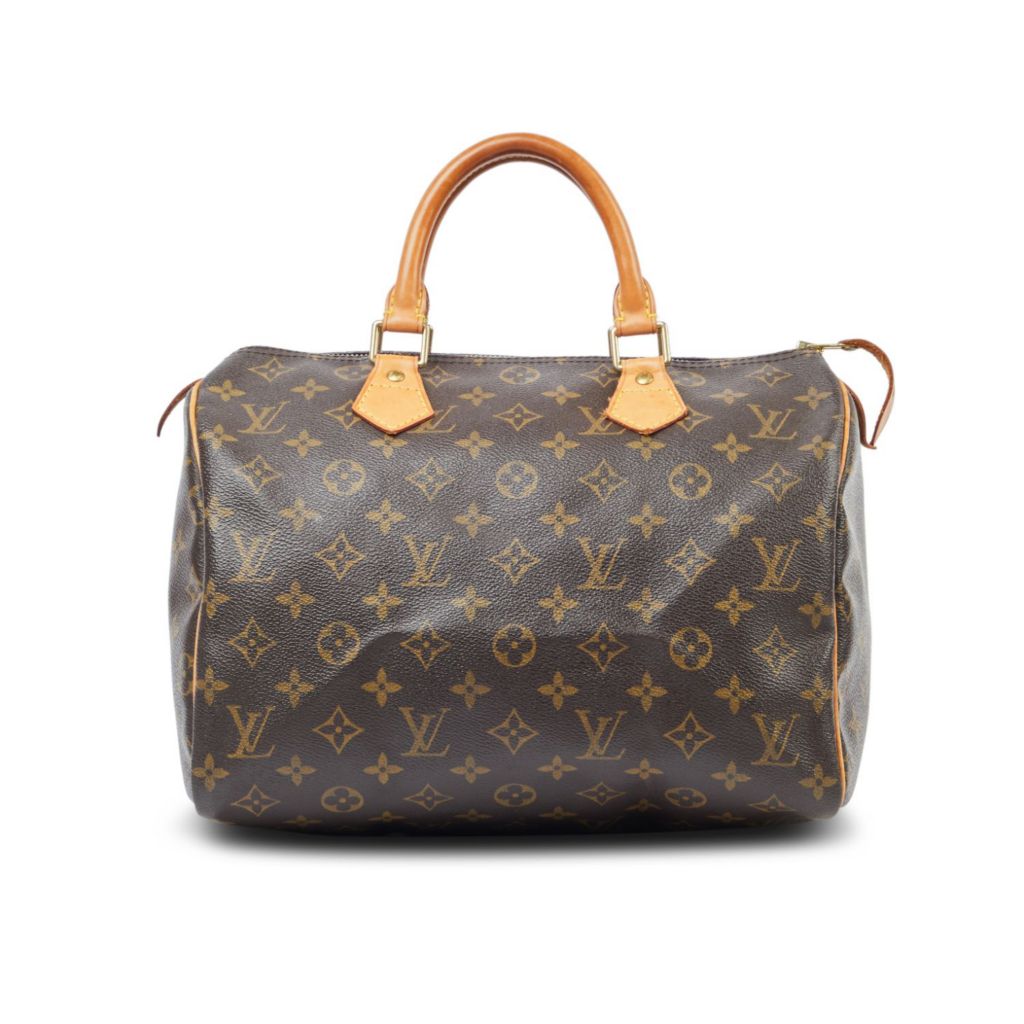Pre-owned Louis Vuitton Wheel Box Handbag In Brown