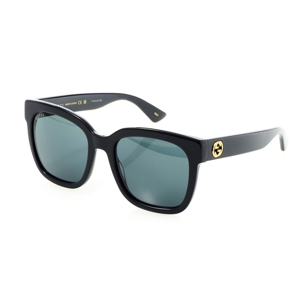 Gucci Eyewear GG-monogram square-frame Sunglasses - Blue