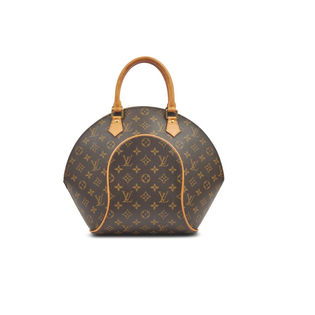Louis Vuitton Vintage Brown Ellipse MM Satchel, Best Price and Reviews