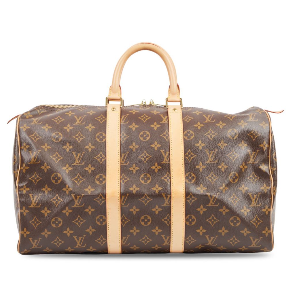 Preowned Authentic Louis Vuitton Monogram Upside Down Keepall
