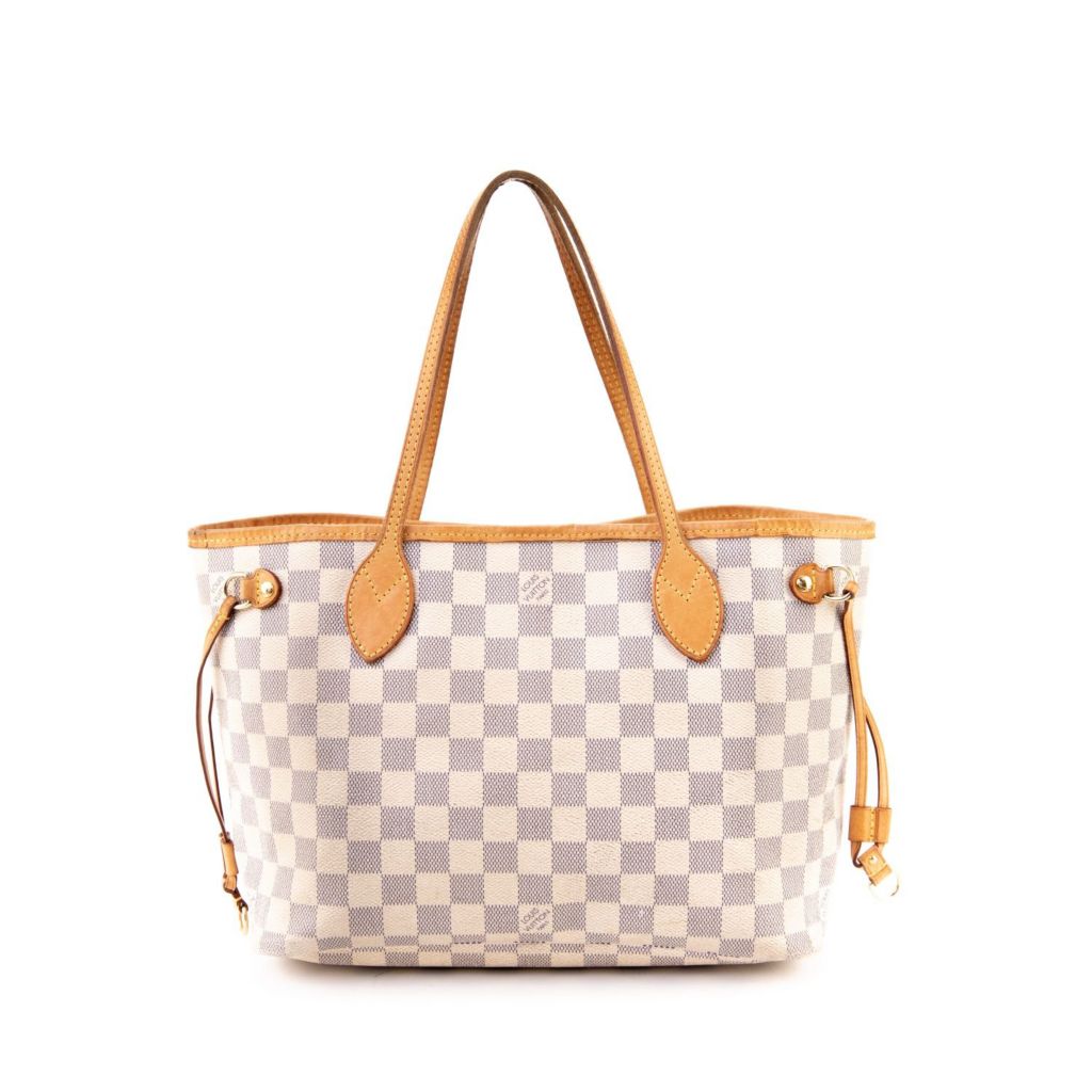 Louis Vuitton Damier Azur Neverfull PM - Neutrals Handle Bags, Handbags -  LOU798287