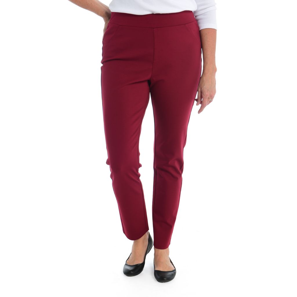 Christopher & Banks - C&B Signature Slimming Pull On Ponte Pant