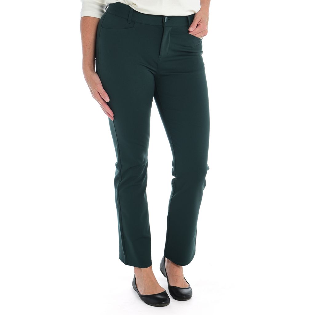 Christopher & Banks - C&B Signature Slimming Ponte Pant - ShopHQ