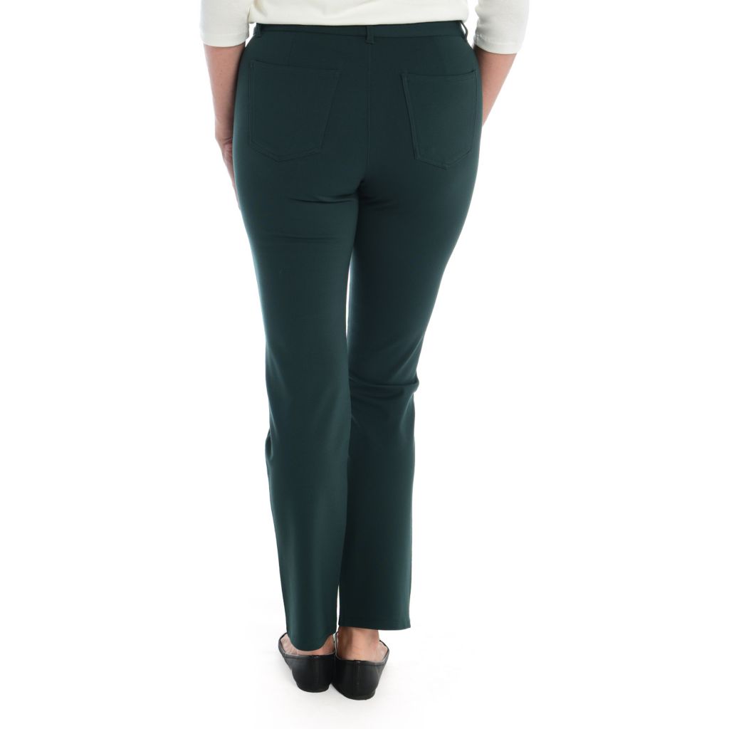 Christopher & Banks - C&B Pull-on Signature Slimming Stretch Button Petite  Ankle Pant - ShopHQ