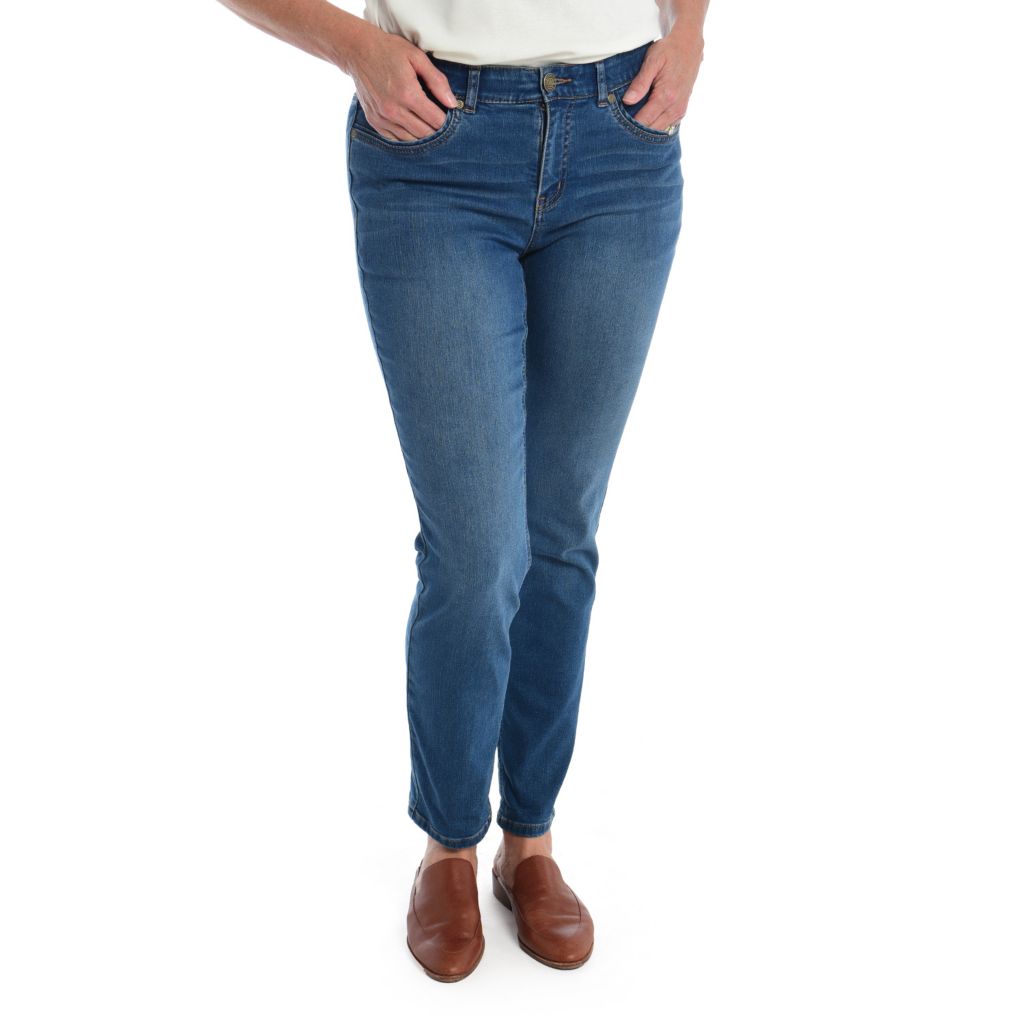 Christopher & Banks - C&B *New* Signature Slimming Shaped Fit Tapered Leg  Jeans - ShopHQ