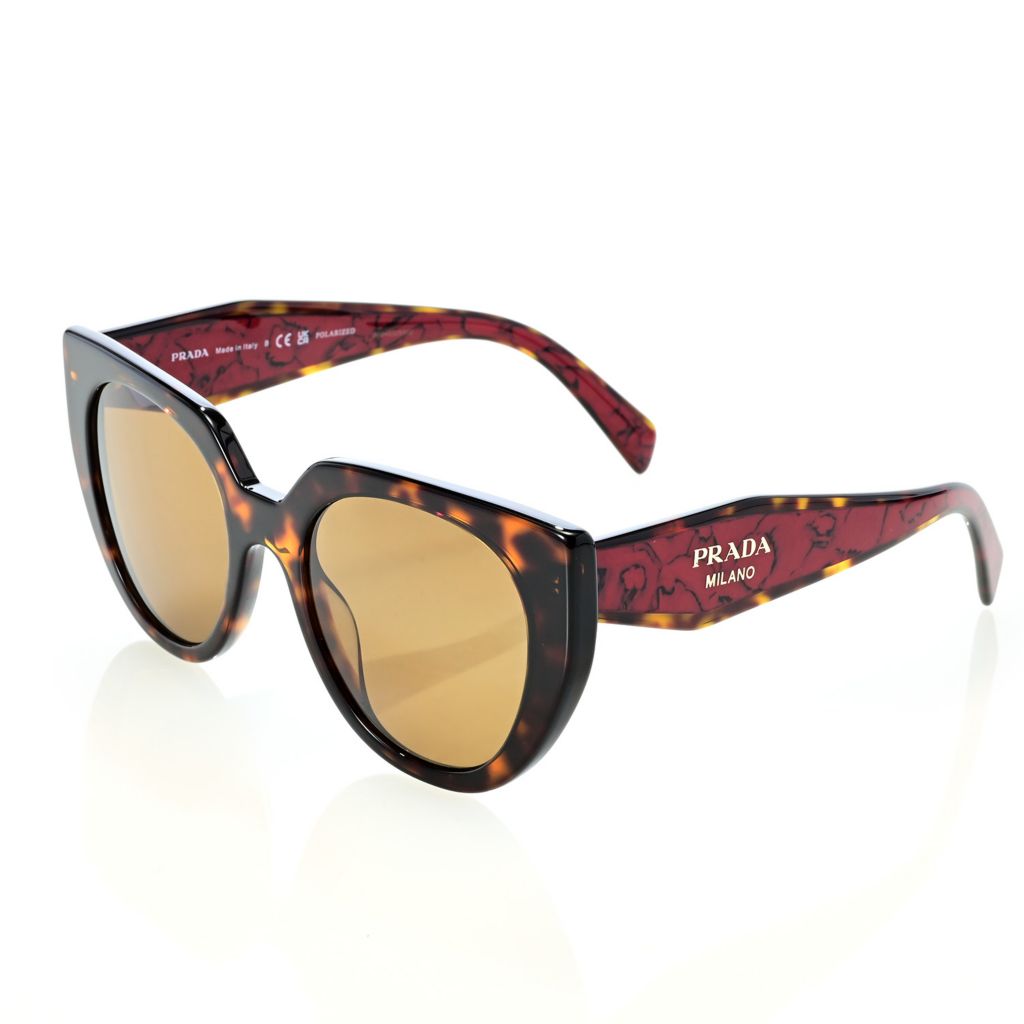 Prada havana 2025 cat eye sunglasses