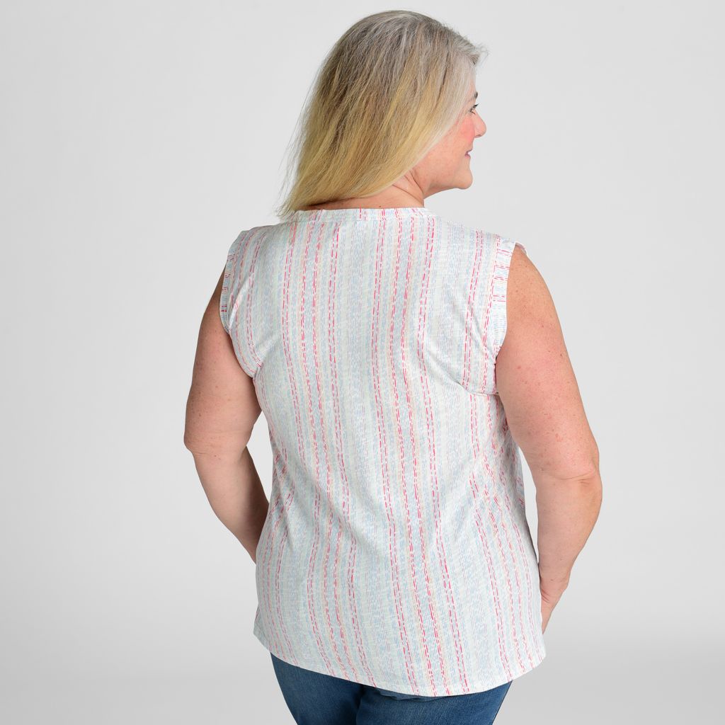 White Multi Back Women