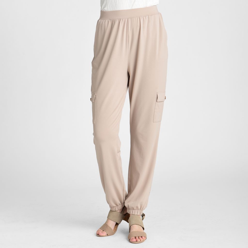 Christopher & Banks - C&B Relaxed Restyled Drawstring Waist Tapered Leg Pant  - ShopHQ