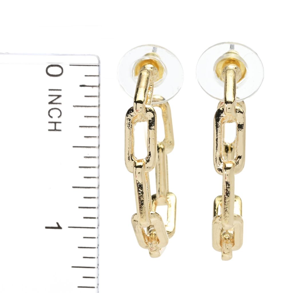 Gold Scale Earring