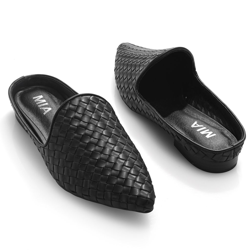 Mia store woven mules