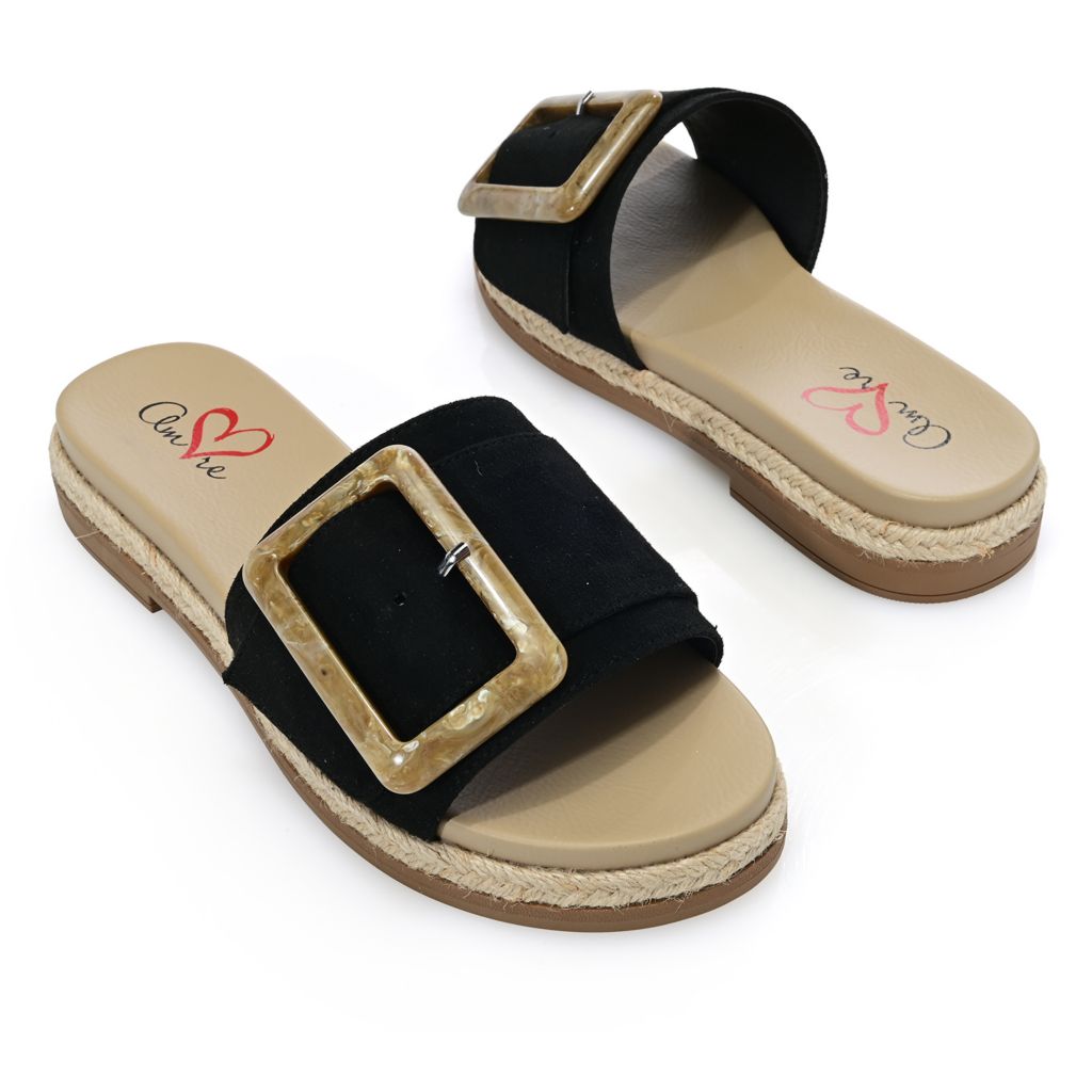 MIA Amore Ozilia Buckle Detailed Slides ShopHQ