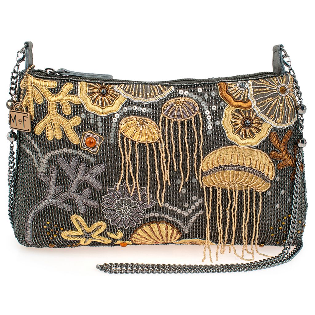 Mary Frances Sea of Wonder Fringe Detailed Crossbody Bag ShopHQ