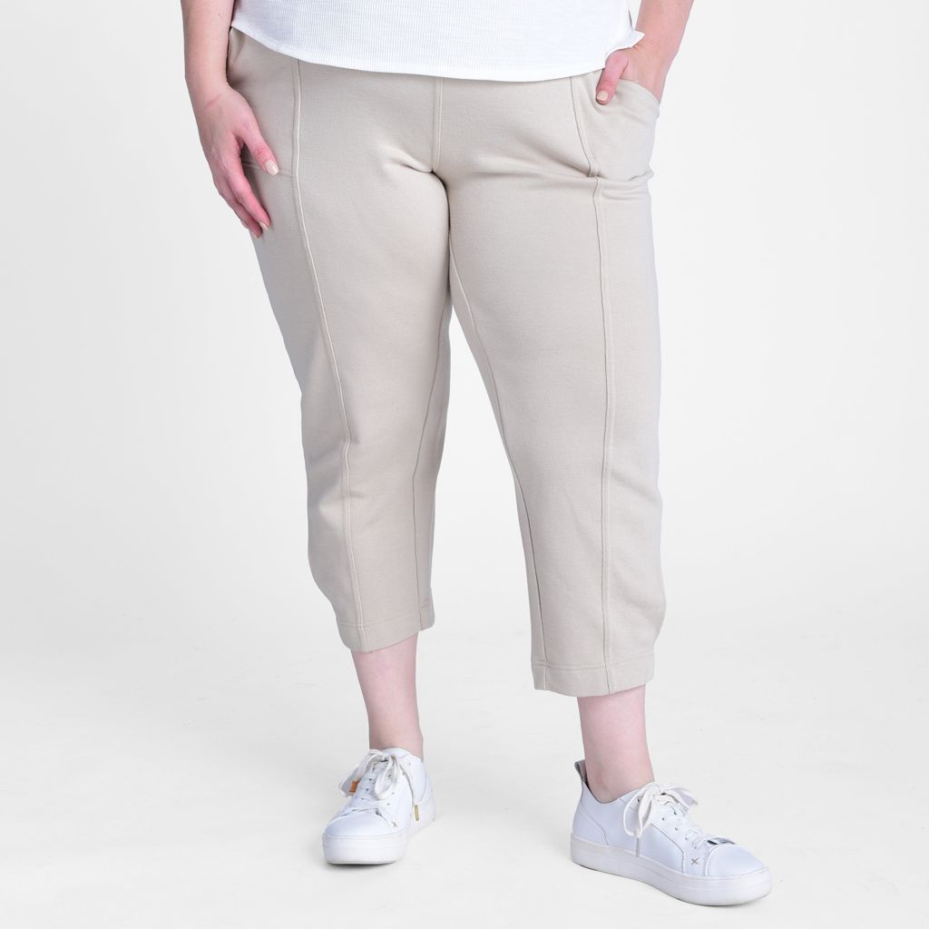 Feathered Khaki Front Detail Women