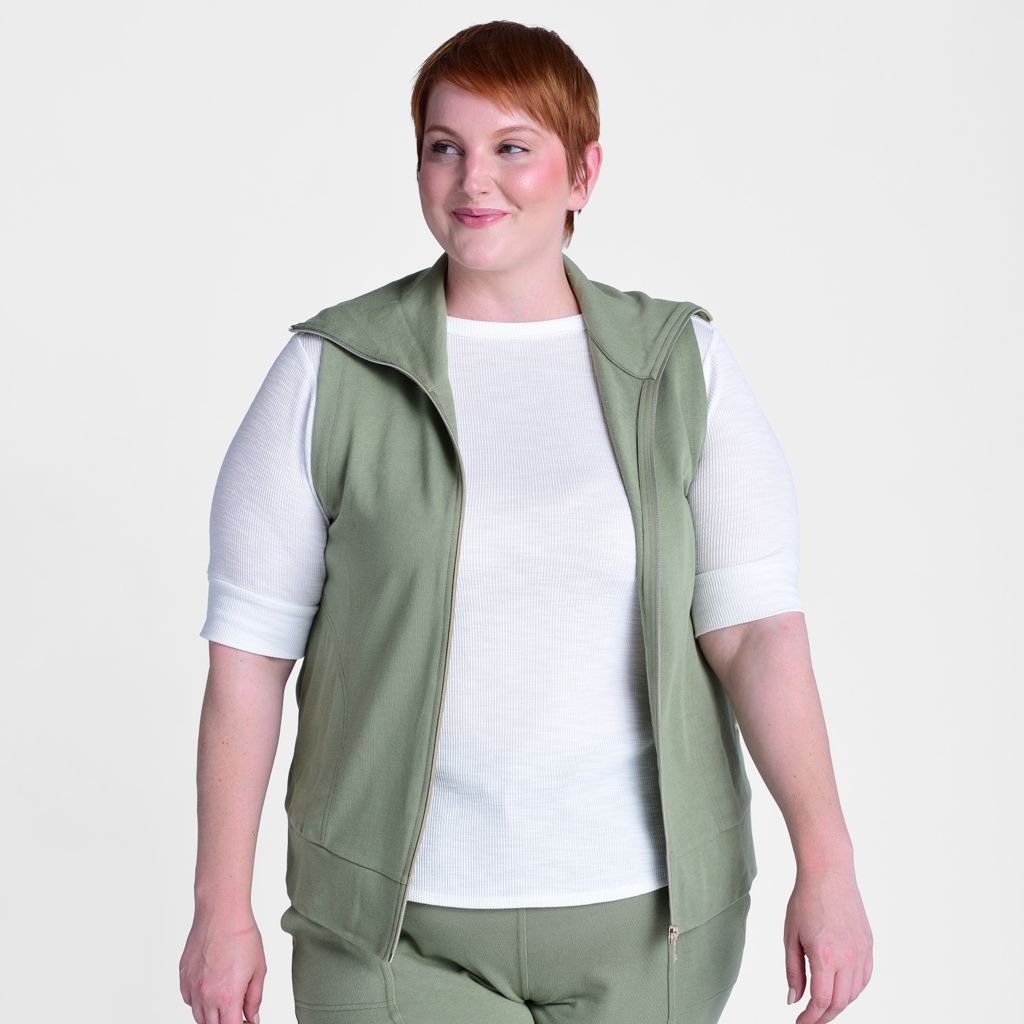 Green Front Detail Women