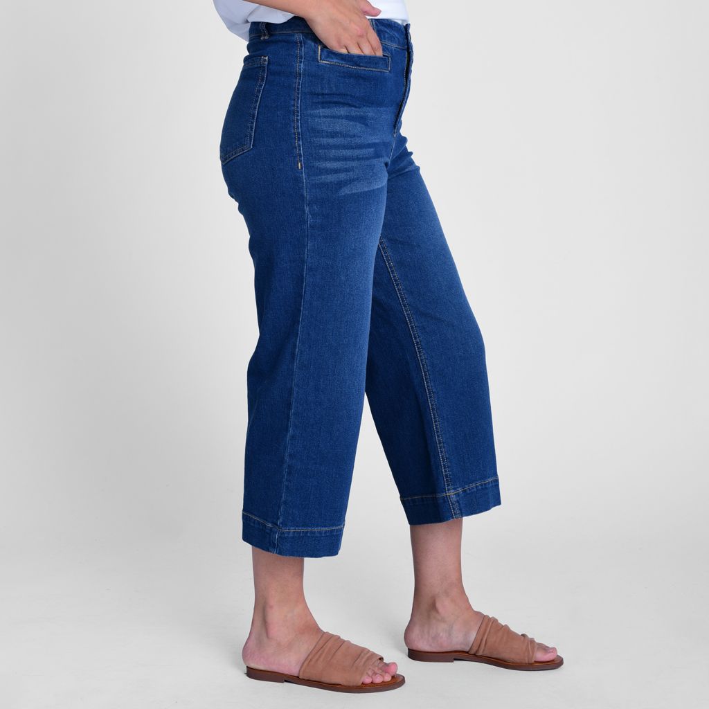 CQY Friend- Hint Mid-Rise Cropped Straight Leg Jean hot Size 28