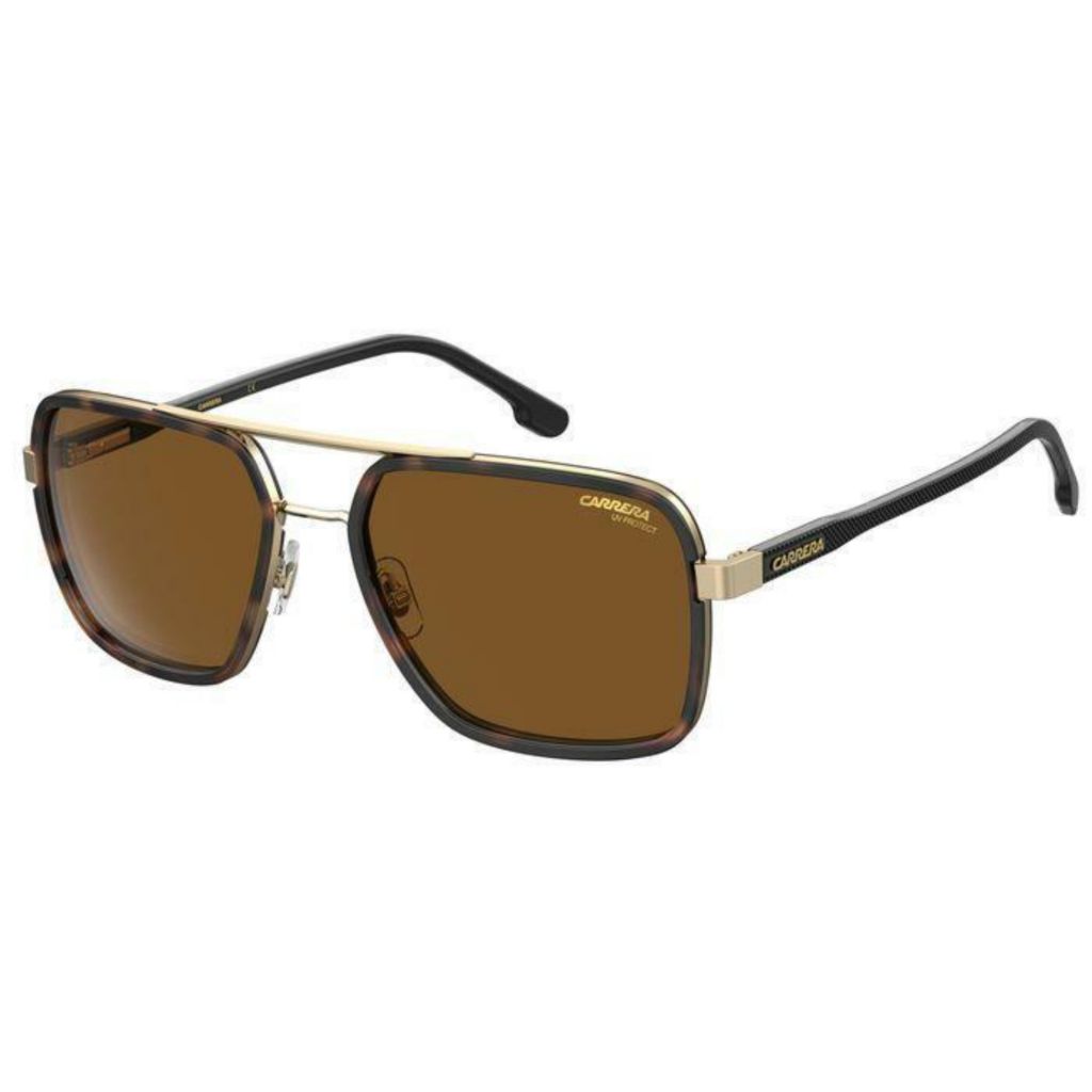 Carrera Men s Brown Havana Gold 58mm Sunglasses