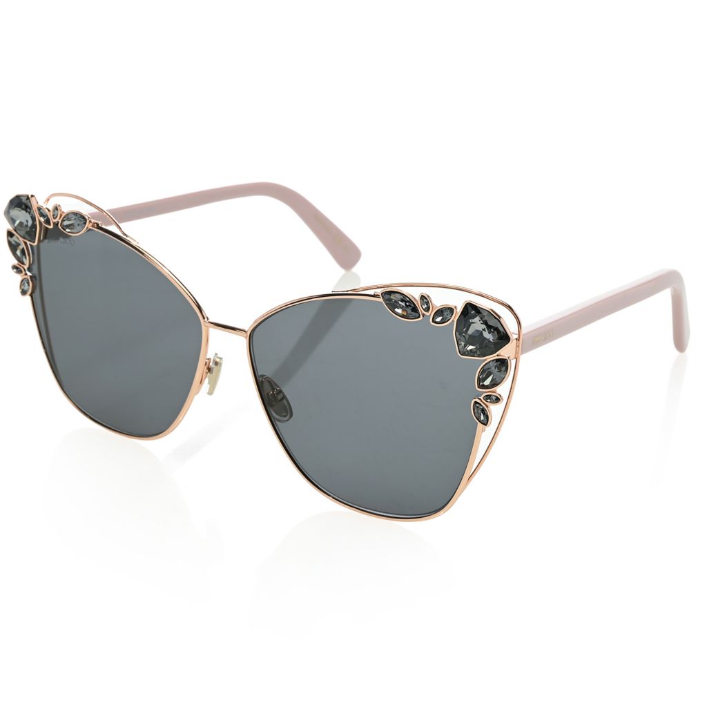 Jimmy Choo 25th Anniversary Kyla 61mm Rhinestone Cat-Eye 