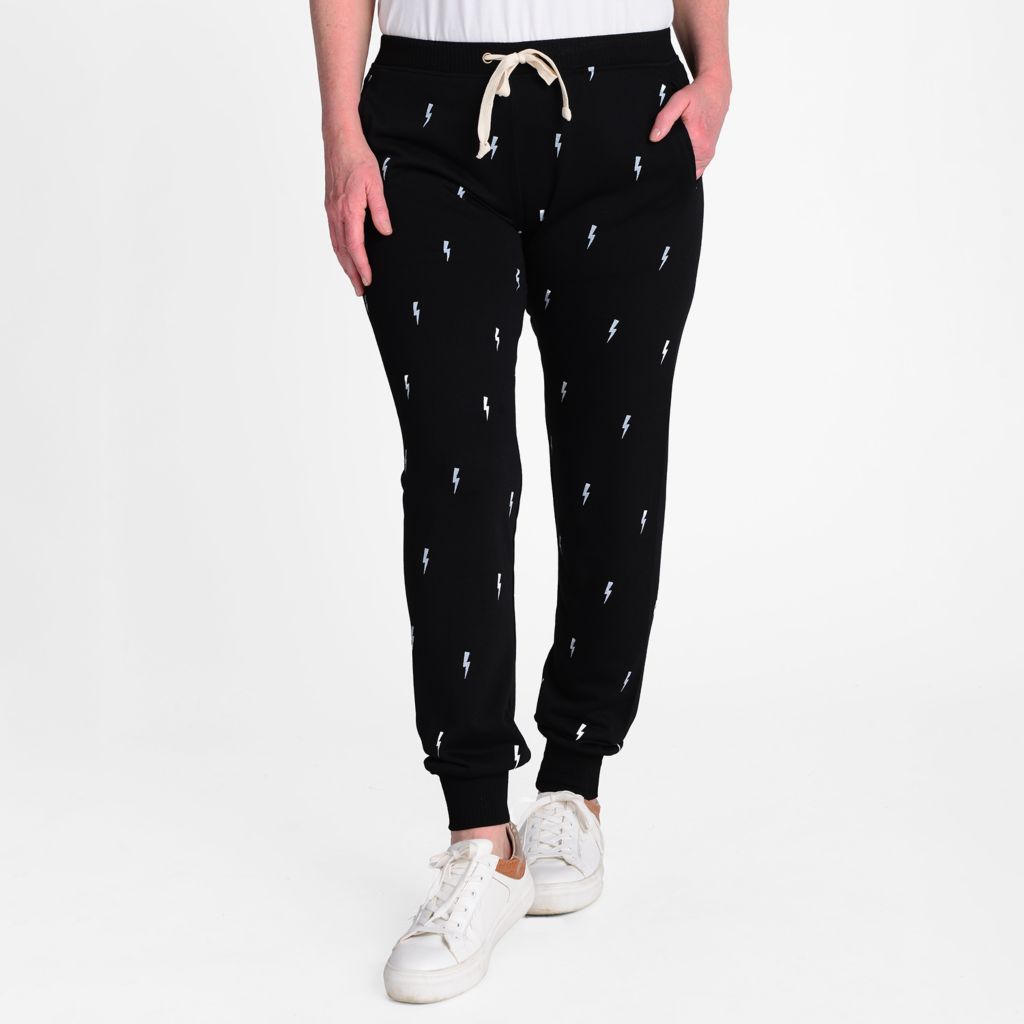 Theo Spence French Terry Drawstring Waist Joggers