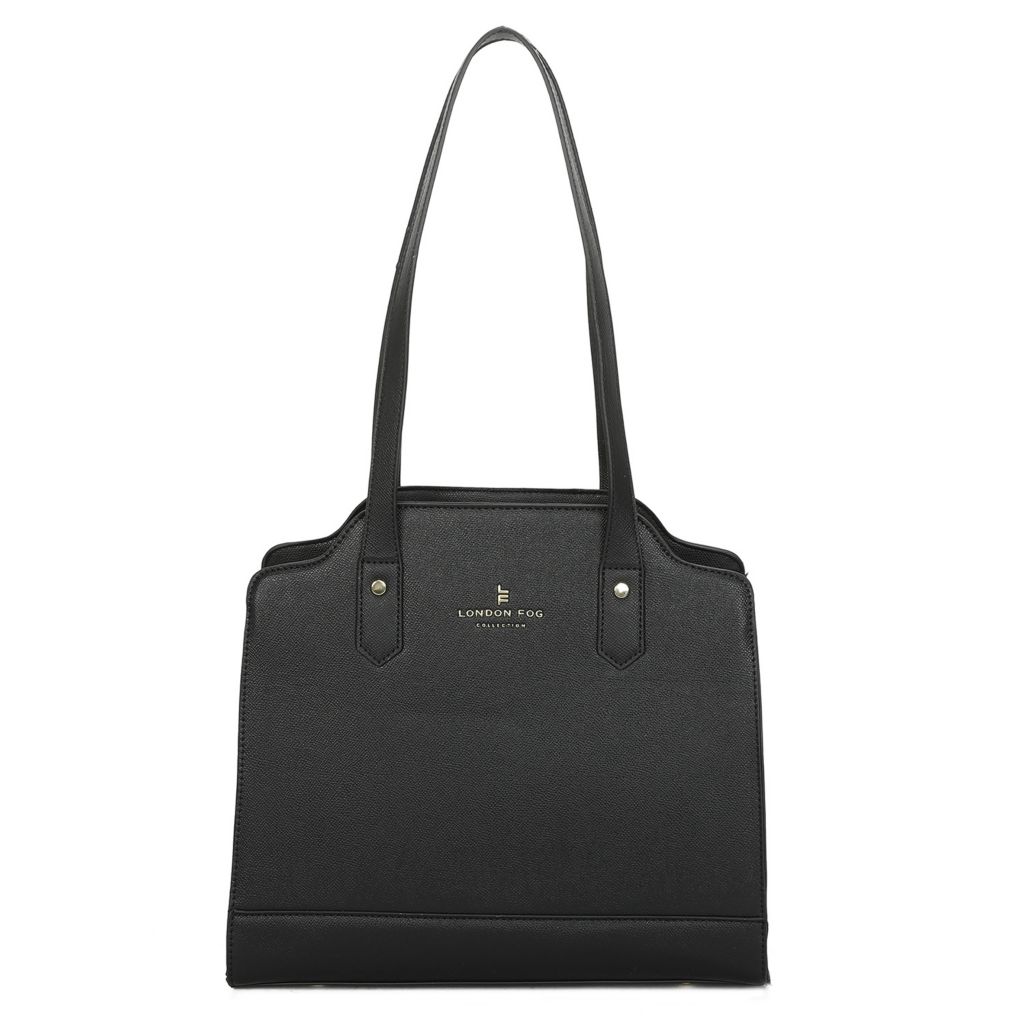 London Fog Condon Structured Tote Bag ShopHQ