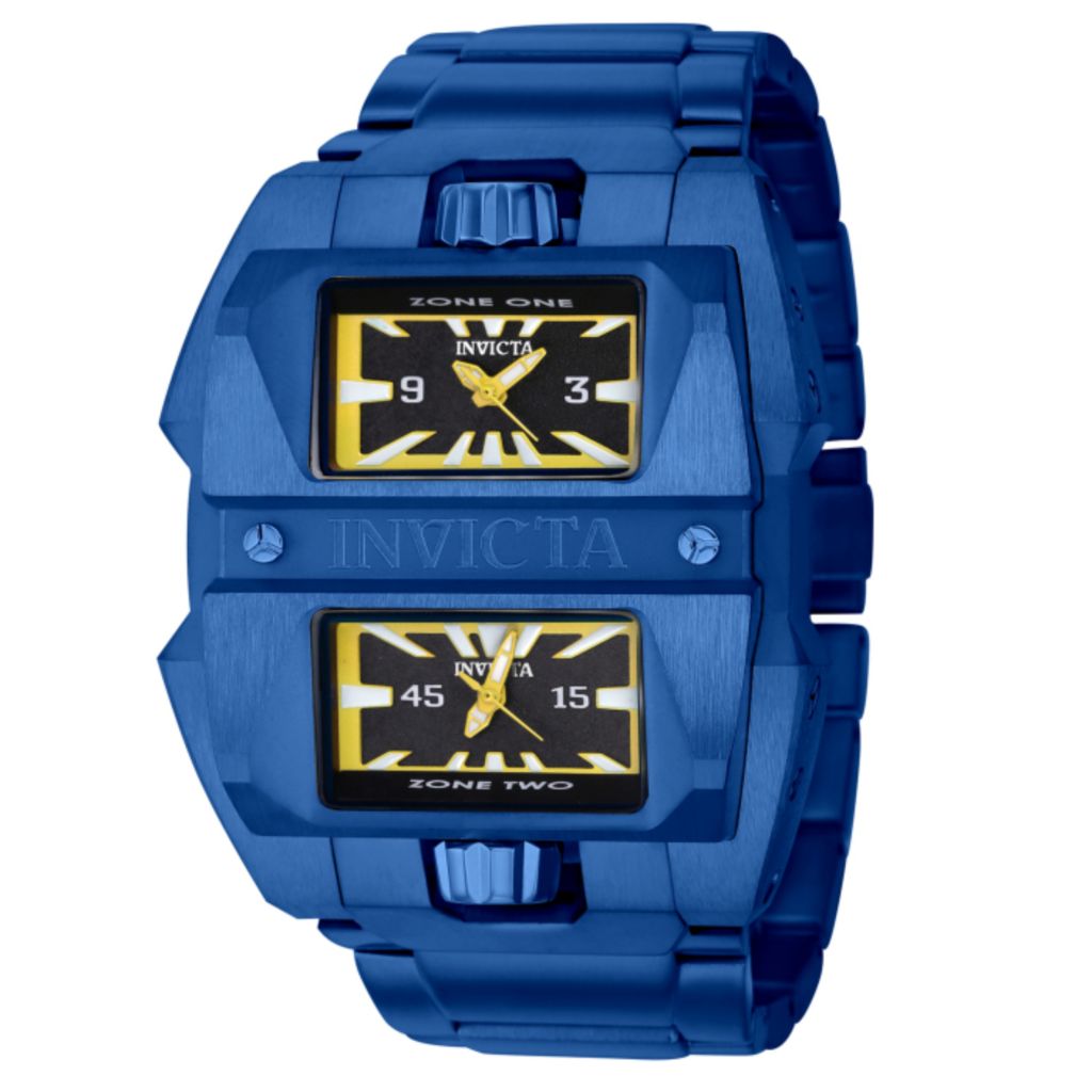 Invicta dual time deals zone watch