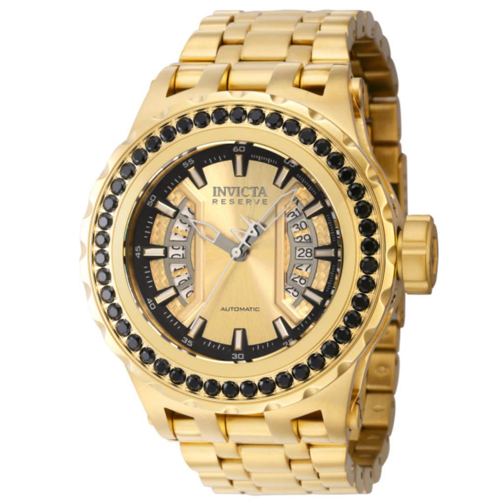 Invicta Reserve Subaqua Specialty Auto 5.06ctw Black Spinel Watch -  ShopHQ.com