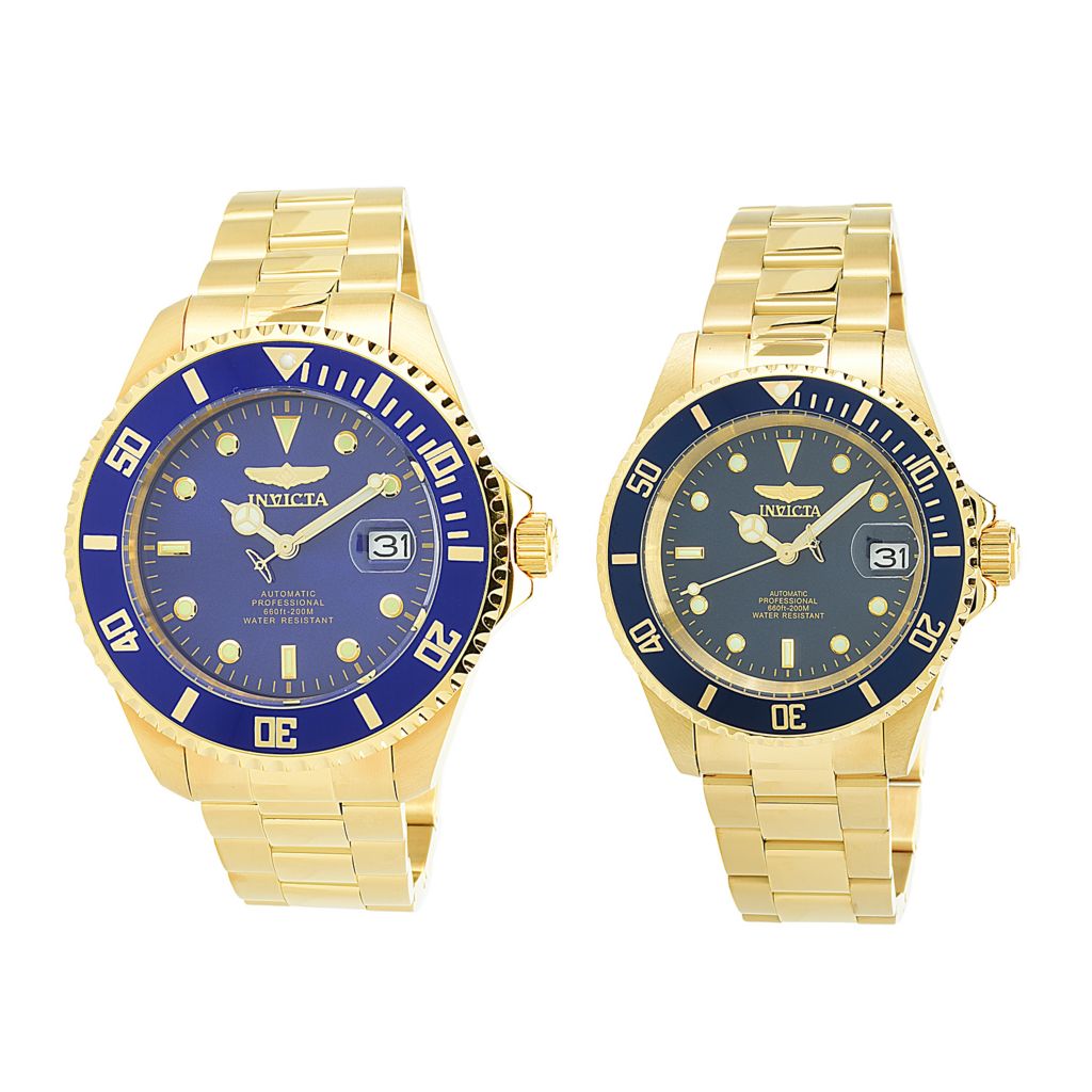 Invicta Set of 2 Pro Diver Automatic Bracelet Watches - ShopHQ.com