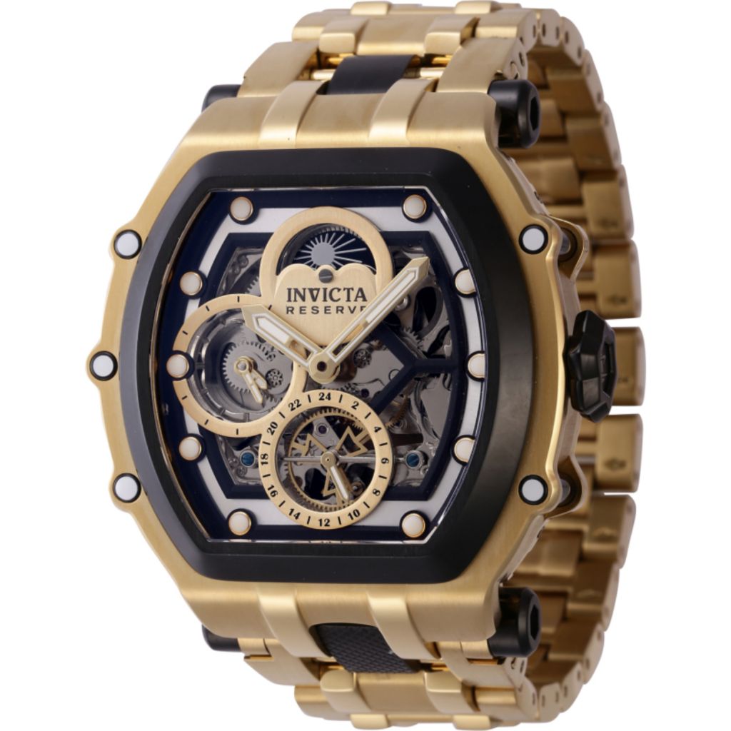 Invicta Reserve Mammoth 53mm Auto Skeletonized Day Night Watch