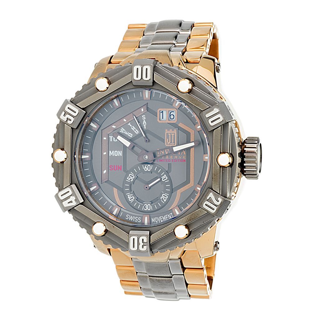 As Is Invicta Reserve JT Huracan 53mm Limited Edition Swiss Quartz ShopHQ